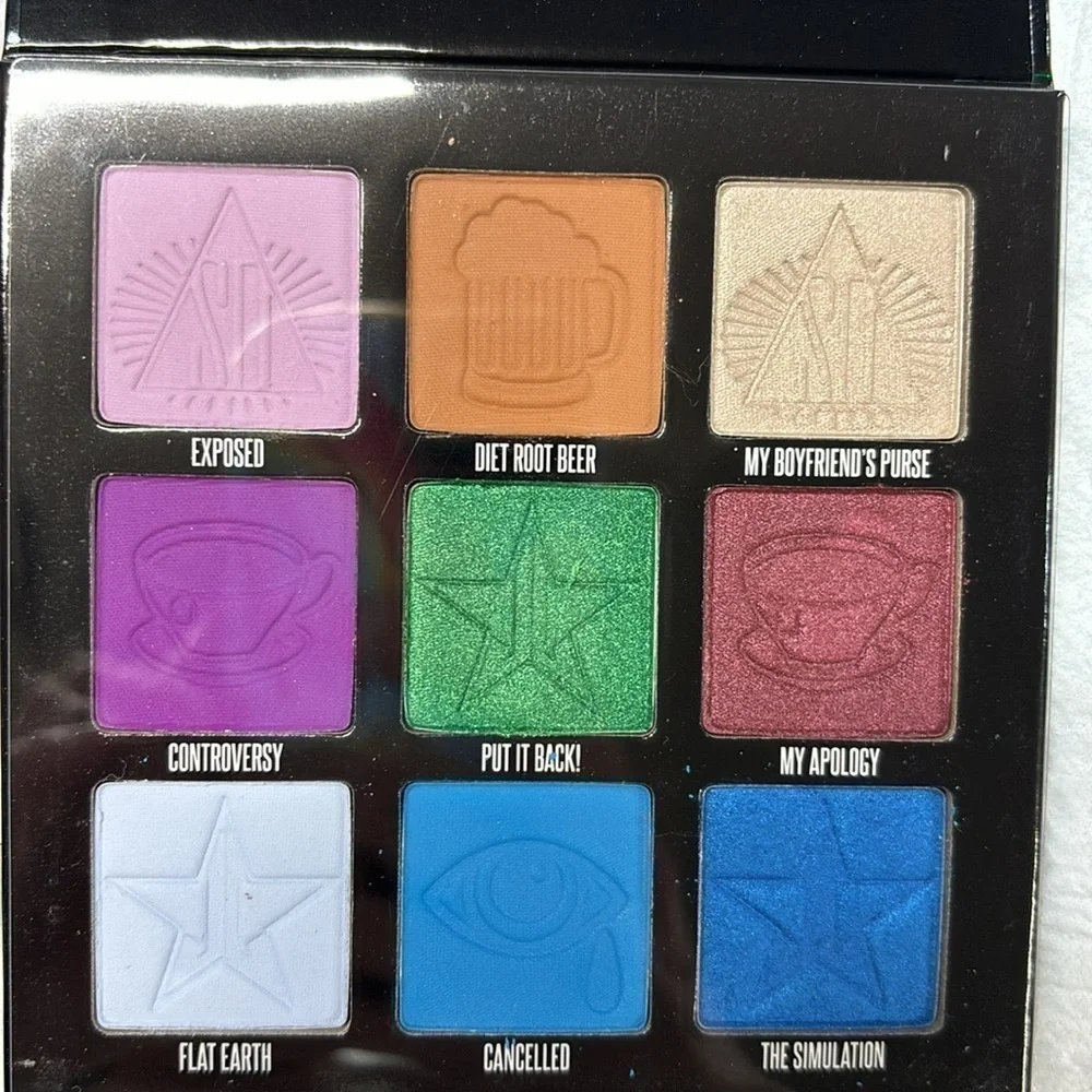 Jeffree Star cosmetics mini controversy by Shane Dawson eyeshadow collection New